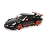 Minichamps 155062121 - Porsch. 911 GT3 RS Black 2007 - echelle 1/18 - modèle de Voiture