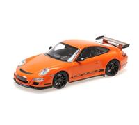 Minichamps 155062122 - Porsch. 911 GT3 RS Orange 2007 - echelle 1/18 - modèle de Voiture