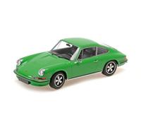 Minichamps 155063001 - Porsch. 911 S Green 1972 - échelle 1/18 - Voiture Miniature