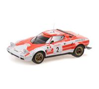 Minichamps 155741702 - Lancia Stratos Jean-Claude Andruet Biche Winners Tour De Corse 1974 - echelle 1/18 - modèle de Voiture