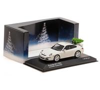 Minichamps 400065405 - Porsch. 911 GT3 2006 White with Christmas Tree Christmas 2024 Limited Edition 300 Pcs - échelle 1/43 - modèle de Voiture
