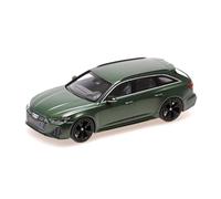 Audi Rs 6 Avant Break 2019 Mat Vert Maquette de Voiture 1:43 Minichamps