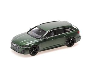 Minichamps 410018017 - AUD. RS6 Avant Matt Green 2019 - echelle 1/43 - modèle de Voiture