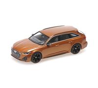 Minichamps 410018018 - AUD. RS6 Avant Brown Metallic 2019 - echelle 1/43 - modèle de Voiture