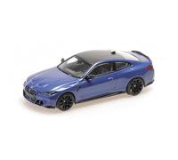 Minichamps 410020125 - B-M-W M4 Blue Metallic 2020 - echelle 1/43 - modèle de Voiture
