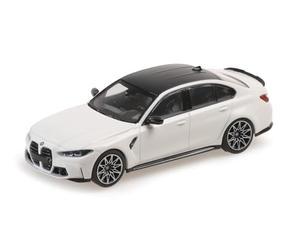 Minichamps 410020204 - B-M-W M3 White 2020 - echelle 1/43 - modèle de Voiture