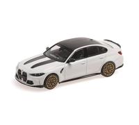 Minichamps Voiture miniature BMW M3 CS 2023 Blanc mat échelle 1/43 (410023202)