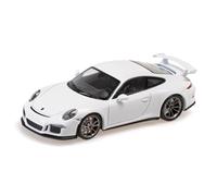 Minichamps 410062026 - Porsch. 911 (991) GT3 White 2012 - échelle 1/43 - modèle de Voiture
