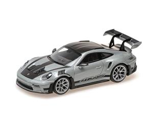 Minichamps 410062117 - Porsch. 911 (992) GT3RS Silver 2023 - échelle 1/43 - modèle de Voiture