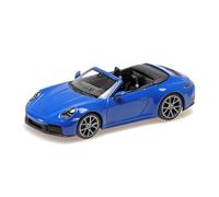 Minichamps 410064131 - Porsch. 911 (992.2) Carrer. GTS Cabriolet Blue 2024 - échelle 1/43 - modèle de Voiture