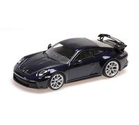 Minichamps 410069208 Porsch. 911 (992) GT3 Blue Metallic 2021 - échelle 1/43 - modèle de Voiture