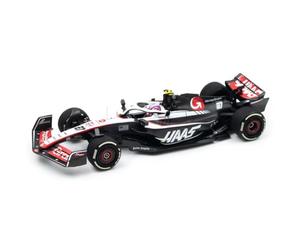 Minichamps 447230127 compatible avec Nico Hülkenberg Haas F1 Team VF-23 Bahrein GP 2023 Édition limitée 1:43
