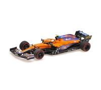 Minichamps 537216604 - McL35M Lando Norris Abu Dhabi GP 2021 F1 - echelle 1/43 - modèle de Voiture