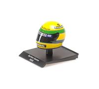 Minichamps 540388612 Casque 1:10 Ayrton Senna-1986 Voiture Miniature de Collection, Multicolore