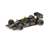 Minichamps 540863312 - Lotus 98T Ayrton Senna 1986 Dirty Version 30th Anniversary Collection - echelle 1/43 - modèle de Voiture