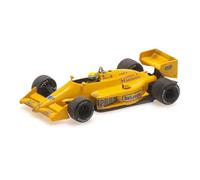 Minichamps 540873392 - Lotus Hond. 99T Ayrton Senna 1st Win Monaco GP 1987 Dirty Version 30th Anniversary - echelle 1/43 - modèle de Voiture