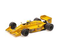 Minichamps 540873892 - Lotus Hond. 99T Ayrton Senna 1st Win Monaco GP 1987 Dirty Version 30th Anniversary - echelle 1/18 - modèle de Voiture