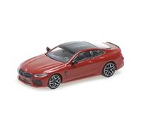 Minichamps 870029022 - B-M-W M8 Coupe Red Metallic 2019 - échelle 1/87 - modèle de Voiture