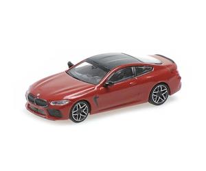 Minichamps 870029022 - B-M-W M8 Coupe Red Metallic 2019 - échelle 1/87 - modèle de Voiture