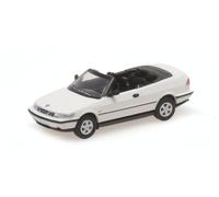 Minichamps 870170130 - Saab 900 Cabriolet White 1995 - echelle 1/87 - Voiture Miniature