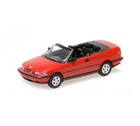 Minichamps 870170132 - Saab 900 Cabriolet Red 1995 - echelle 1/87 - Voiture Miniature