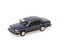 Minichamps 870171404 - Volv. 240 GL Dark Blue 1986 - échelle 1/87 - modèle de Voiture