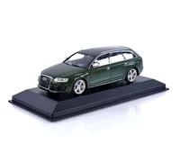 Minichamps Voiture miniature AUD. RS 6 Avant Green Metallic 2007 Échelle 1/43 Modèle de collection