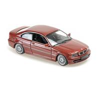 Minichamps 940028320 - B-M-W 3ER Coupe (E46) Red Metallic 1999 - echelle 1/43 - modèle de Voiture