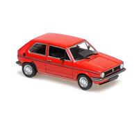 Minichamps 940055161 Volks Golf 1 Red 1980 - Échelle 1/43 - modèle de Voiture