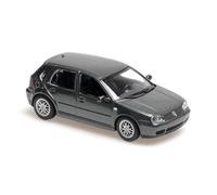 Minichamps 940056060 - Volks. Golf IV Grey Metallic 1999 - échelle 1/43 - Voiture Miniature