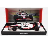 MINICHAMPS DE VOITURE STATIQUE HAAS F1 VF-22 MAGNUSSEN BAHREÏN 2022 1/18