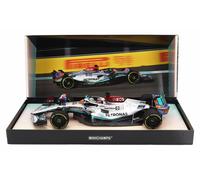 MINICHAMPS DE VOITURE STATIQUE MERCEDES GP F1 W13E RUSSELL MIAMI 2022 1/18