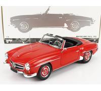 MINICHAMPS DE VOITURE STATIQUE MERCEDES SL-CLASS 190SL W121 1955 ROUGE 1/18