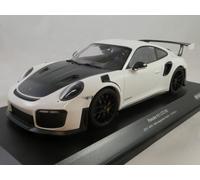 Minichamps Porsche 911 (991.2) GT2 RS Blanc Noir Roues 2018 1/18 155068310