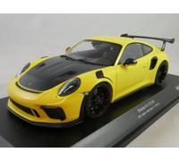 Minichamps Porsche 911 (991.2) GT3 RS Jaune Noir Roues 2019 1/18 155068231