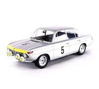 Minichamps Voiture miniature 1:18 BMW 1800 Tisa Spa 1965 Argent