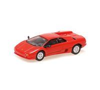 Minichamps Voiture Miniature de Collection Lamborghini Diabolo-Red - 870103221-1:87 1994