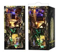 MiniCity Alice dans Le Terrier, Book Nook DIY, Puzzle 3D en Bois avec LED
