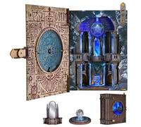 MiniCity Book Nook Kit pour adultes - Puzzle en bois - Maison de poupée 3D - Serre-livres pour bibliothèque - Décoration avec lumière LED - Cadeau créatif pour les lecteurs (Circle of Magic)