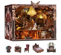 MiniCity Ensemble de bricolage pour coin de livres, collection miniature World - Puzzle 3D esthétique pour décoration d'étagère et kit de loisirs de pleine conscience pour bibliophiles (Phantom of The