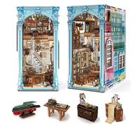 MiniCity Kit maison de poupée miniature avec lumière LED et housse anti-poussière pour adolescents et adultes (Hemingway House)