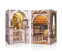 MiniCity Lot de 2 Book Nook DIY, Panthéon et Saint-Charles, maquettes LED