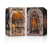 MiniCity Lot de 2 Kits Book Nook, Panthéon et Duomo, Puzzles 3D avec LED