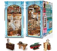 MiniCity Maison Hemingway, Kit Book Nook DIY, Puzzle 3D en Bois avec LED