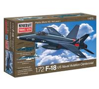 Minicraft F-18 Centennial Usn Aviation With 2 Marking Options Model Kit, 1/72 Scale