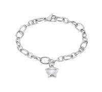 Minicremation Bracelet urne en forme d'étoile en acier inoxydable pour cendres d'animaux de compagnie ou humains, 8.66, Acier inoxydable, Pas de gemme