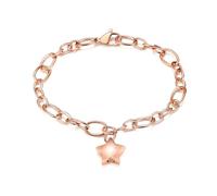 Minicremation Bracelet urne en forme d'étoile en acier inoxydable pour cendres d'animaux de compagnie ou humains, 8.66, Acier inoxydable, Pas de gemme