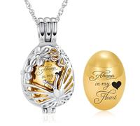 Minicremation Collier urne en forme de goutte en forme de papillon pour cendres en acier inoxydable - Mini urne souvenir creuse pour homme et femme, 1.02*0.75 inches, Acier inoxydable, Zircone cubique