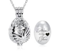 Minicremation Collier urne en forme de goutte en forme de papillon pour cendres en acier inoxydable - Mini urne souvenir creuse pour homme et femme