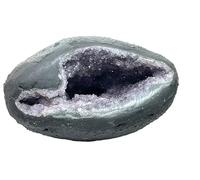 Minidruse améthyste avec cristaux fantastiques I Masterpiece 1617 I Attire tous les regards I 13 x 11 x 9 cm I 1,19 kg I Brésil